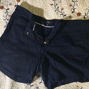 J. Crew Dark Blue Women's Cargo Shorts